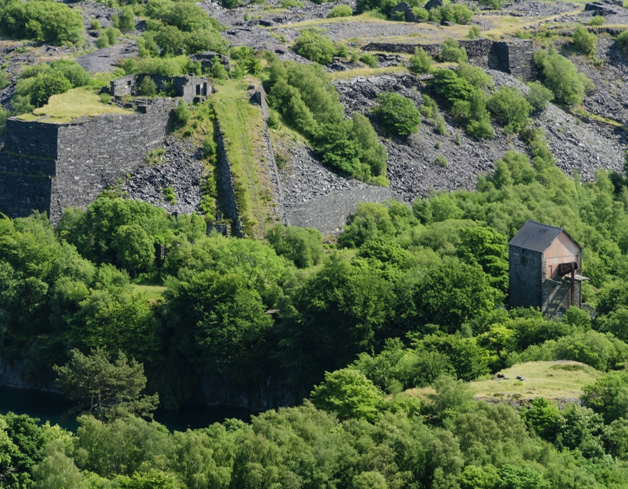 Dorothea Quarry Engine House, Nantlle Valley, Wales 